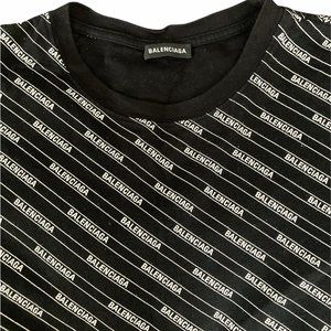 Balenciaga Logo Shirt Size L